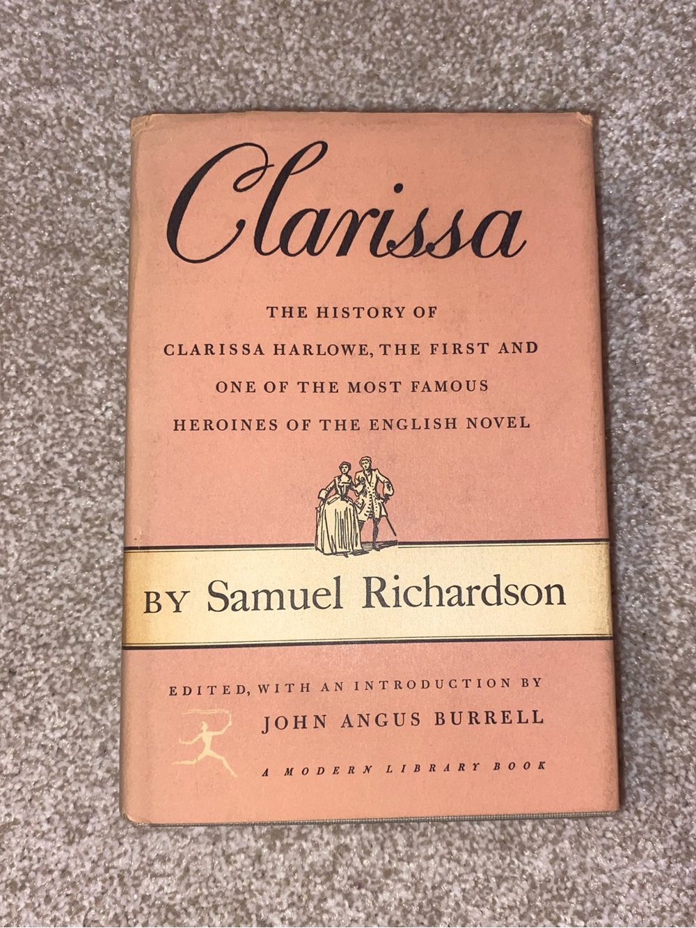 1950 Clarissa The History of a Young Lady Samuel Richardson Modern Library HC